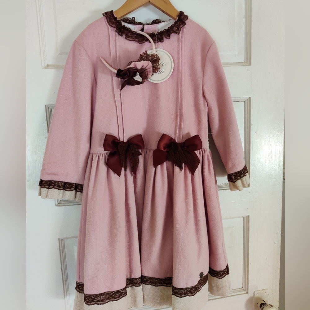 Dolce Petit Spanish dress and matching headband size 12